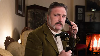 Man using phone